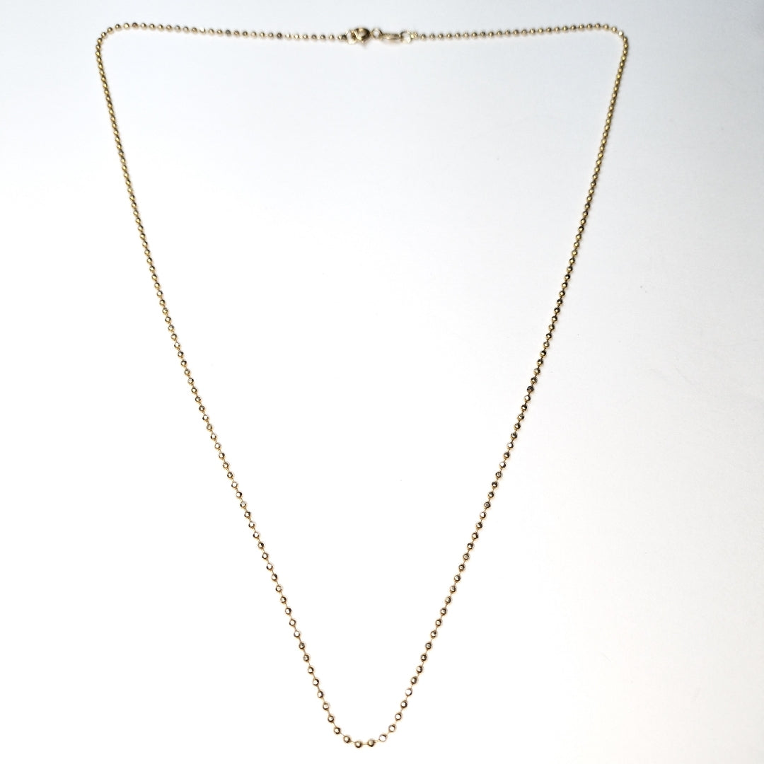 CADENA ORO 14 K 3.2 GRMS (SEMINUEVO)