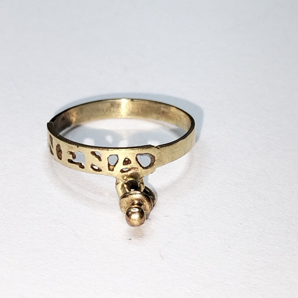 ANILLITO ORO 10 K 0.8 GRMS (SEMINUEVO)