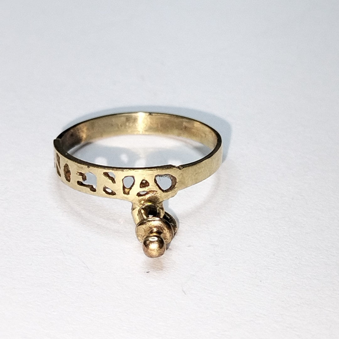 ANILLITO ORO 10 K 0.8 GRMS (SEMINUEVO)