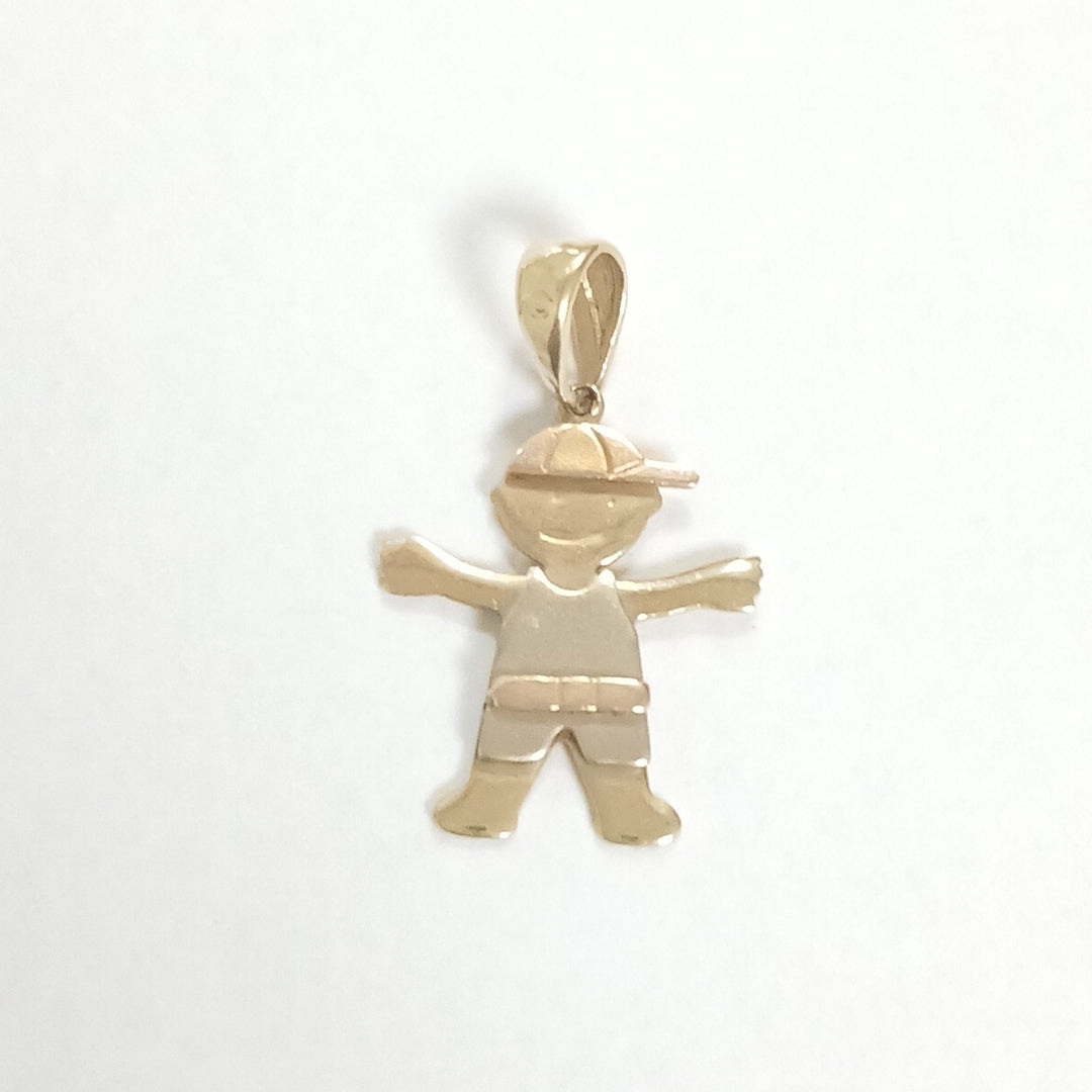 DIJE ORO,ORO COMBINADO 14 K 0,90 GRMS (SEMINUEVO)