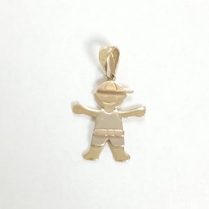 DIJE ORO,ORO COMBINADO 14 K 0,90 GRMS (SEMINUEVO)