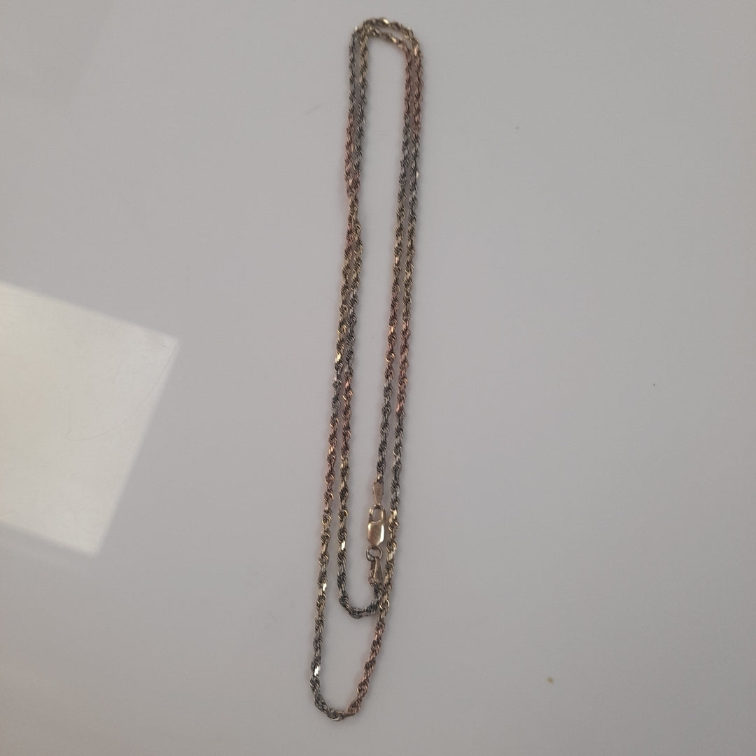 CADENA ORO COMBINADO 10 K 8,80 GRMS (SEMINUEVO)