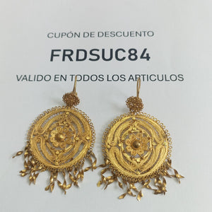 ARETES PAR ORO 10 K 11.5 GRMS (SEMINUEVO)