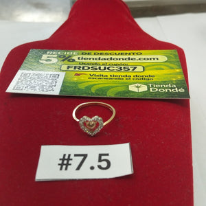 ANILLITO ORO 14 K 1.5 GRMS (SEMINUEVO)