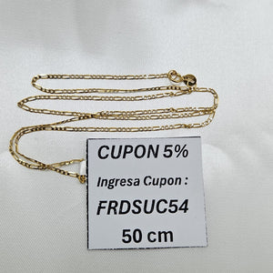 CADENA ORO 14 K 1.9 GRMS (SEMINUEVO)