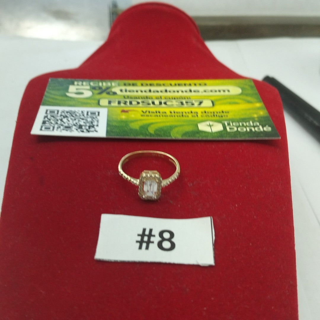 ANILLITO ORO 14 K 1.7 GRMS (SEMINUEVO)