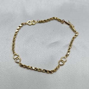 PULSERA ORO 14 K 2.3 GRMS (SEMINUEVO)