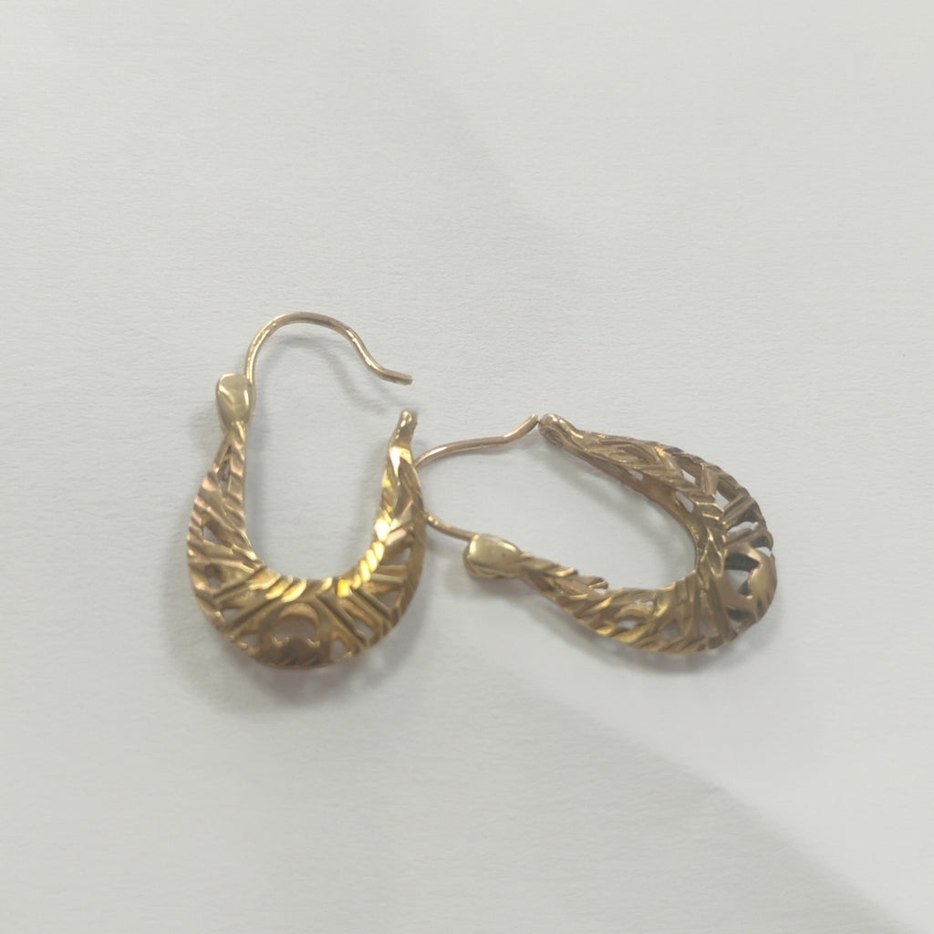 ARETES PAR ORO 10 K 1.4 GRMS (SEMINUEVO)