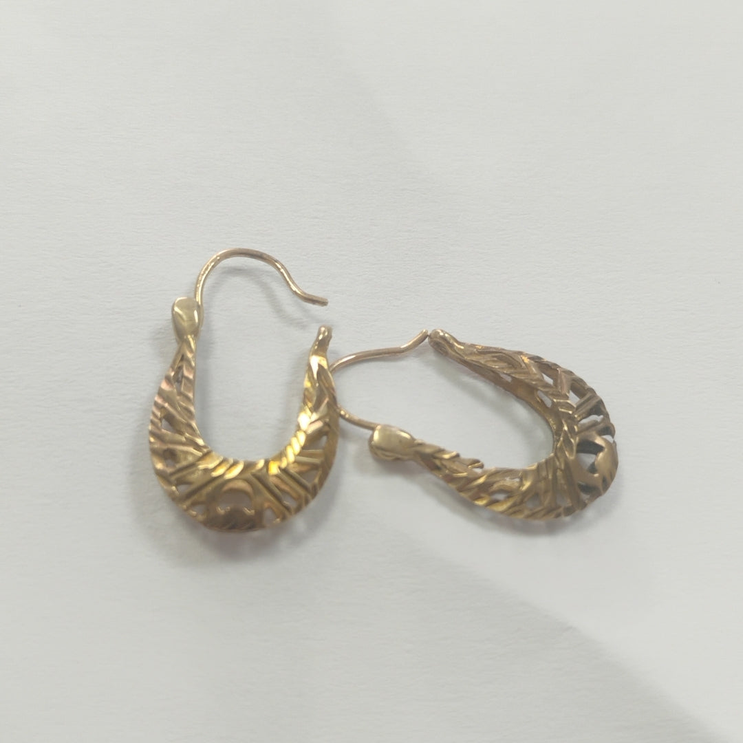 ARETES PAR ORO 10 K 1.4 GRMS (SEMINUEVO)