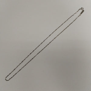 CADENA ORO BLANCO 18 K 1.8 GRMS (SEMINUEVO)