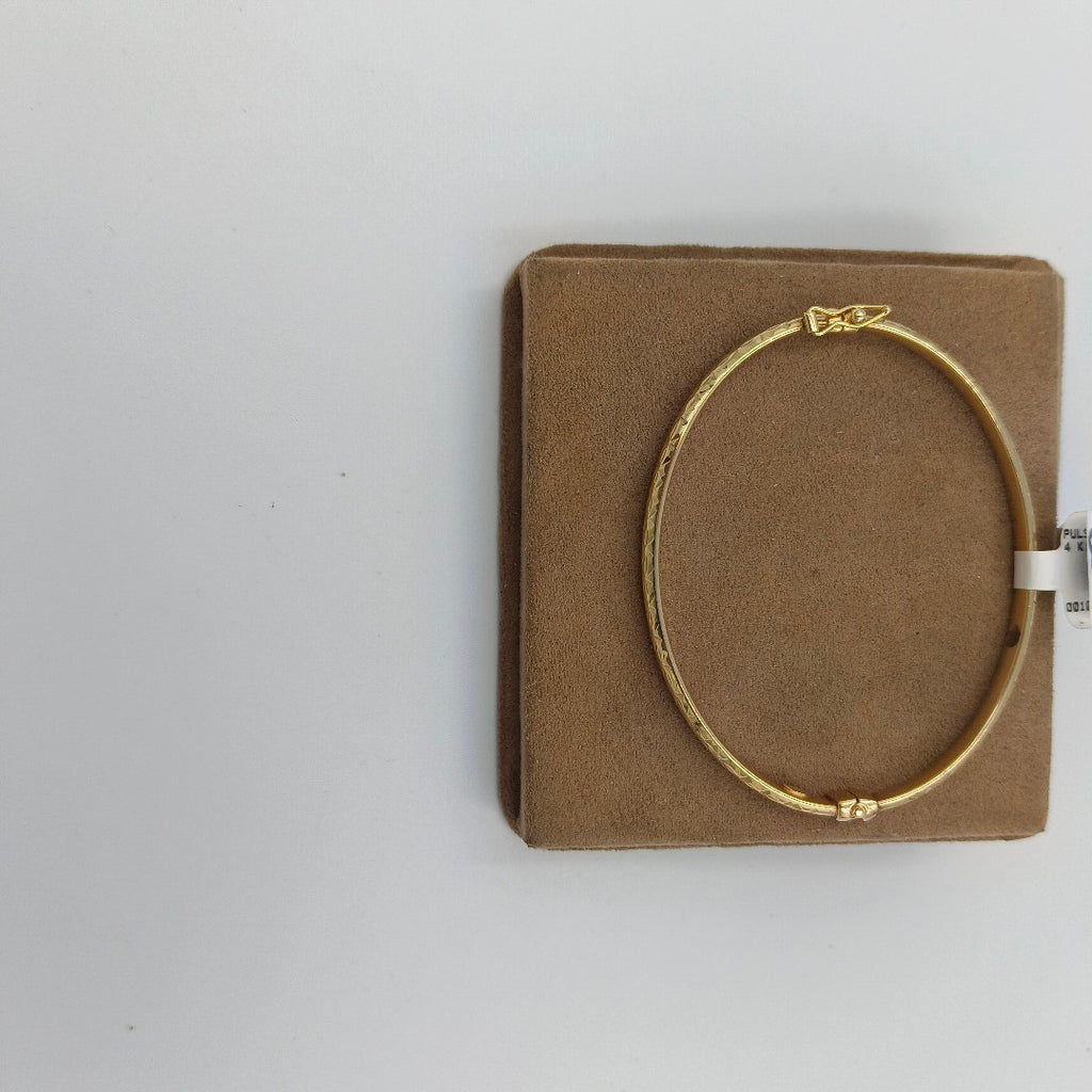 PULSERA RIGIDA ORO 14 K 4,10 GRMS (SEMINUEVO)