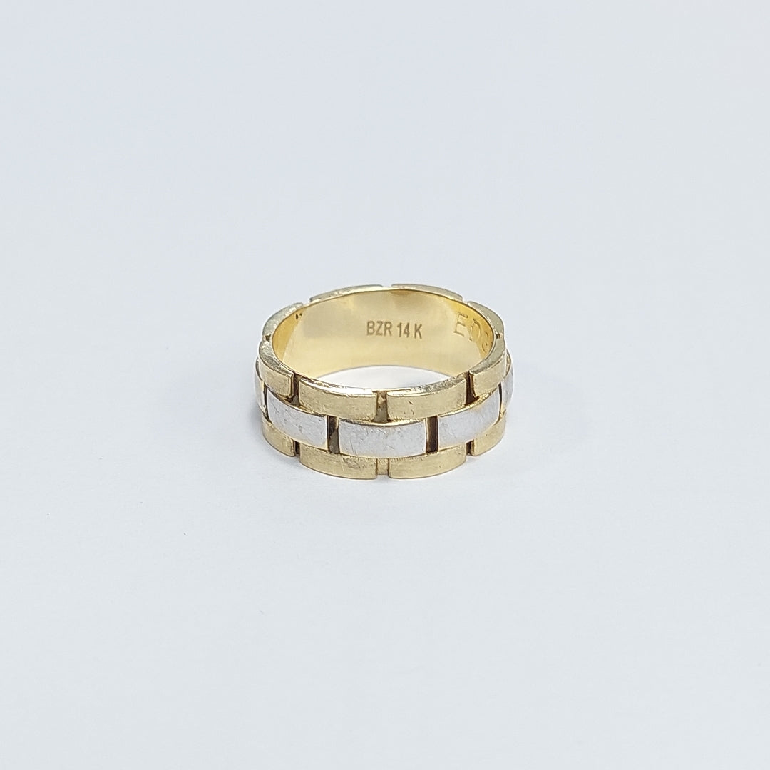 ARGOLLA ORO, RODIADO 14 K 4.7 GRMS (SEMINUEVO)