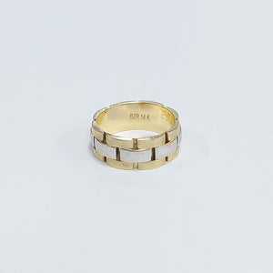 ARGOLLA ORO, RODIADO 14 K 4.7 GRMS (SEMINUEVO)