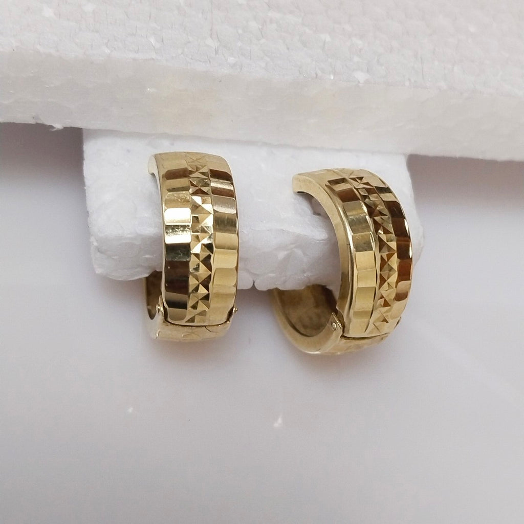 ARRACADAS PAR ORO 10 K 1,60 GRMS (SEMINUEVO)