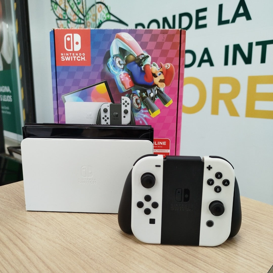CONSOLA DE VIDEOJUEGO NINTENDO SWITCH OLED 64 GB (SEMINUEVO)