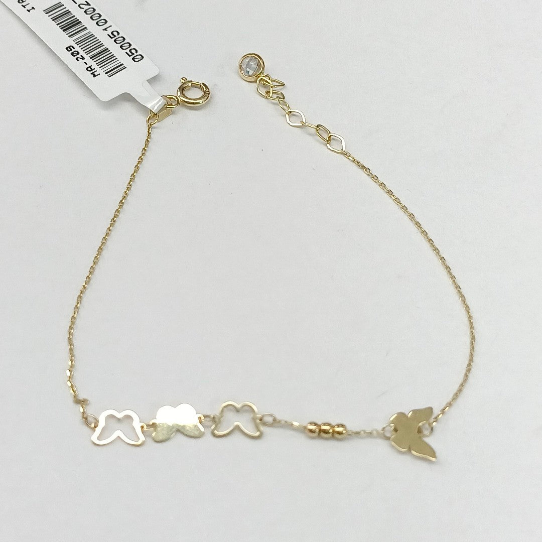 PULSERAS DAMA ORO 10K 0.9 (NUEVO)