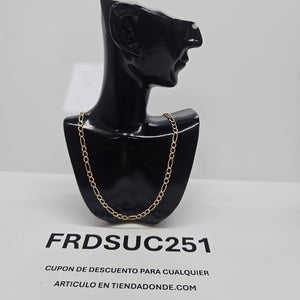 CADENA ORO 14 K 3.8 GRMS (SEMINUEVO)