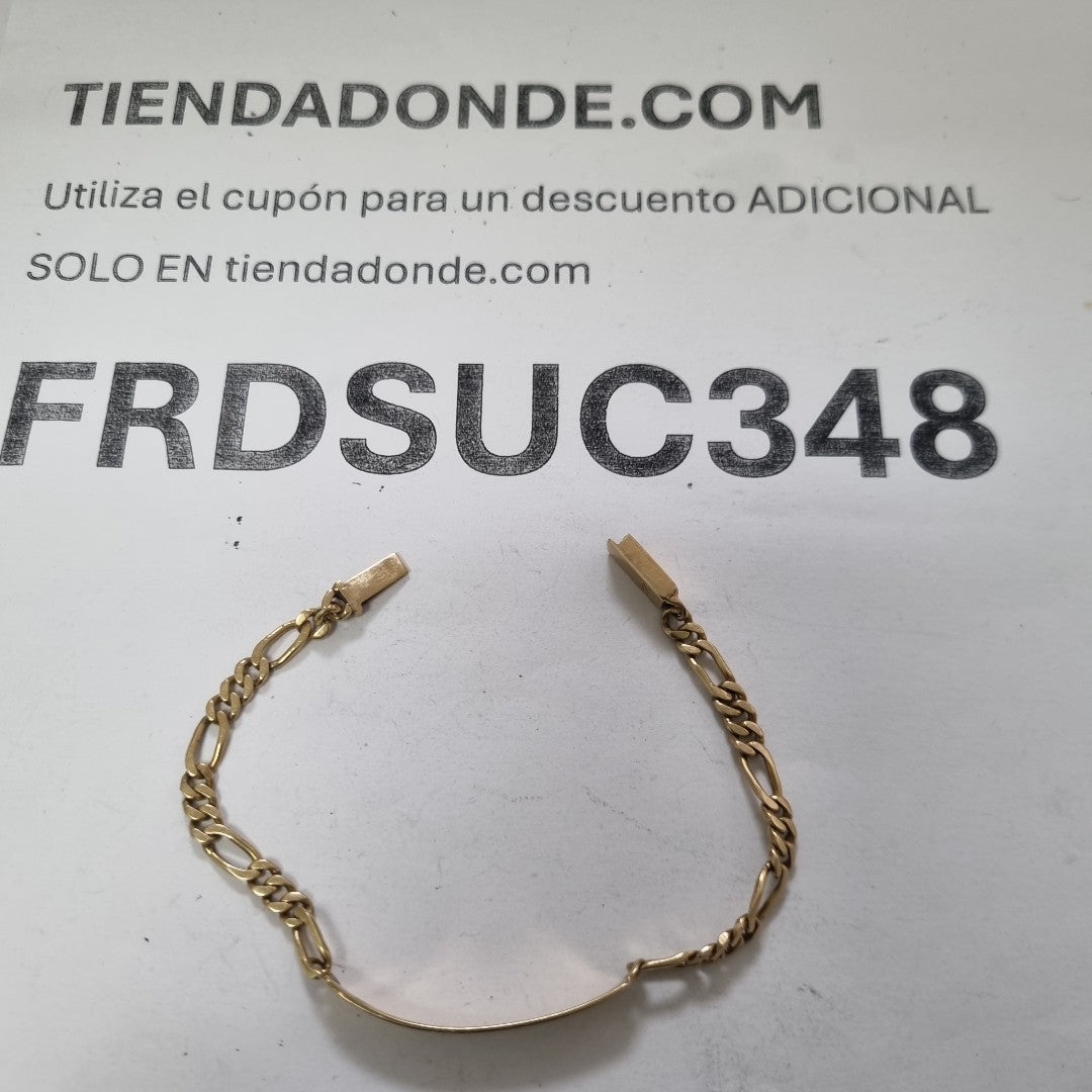 ESCLAVA ORO 14 K 8 GRMS (SEMINUEVO)
