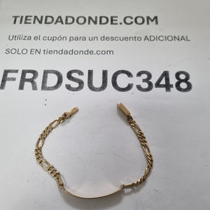 ESCLAVA ORO 14 K 8 GRMS (SEMINUEVO)
