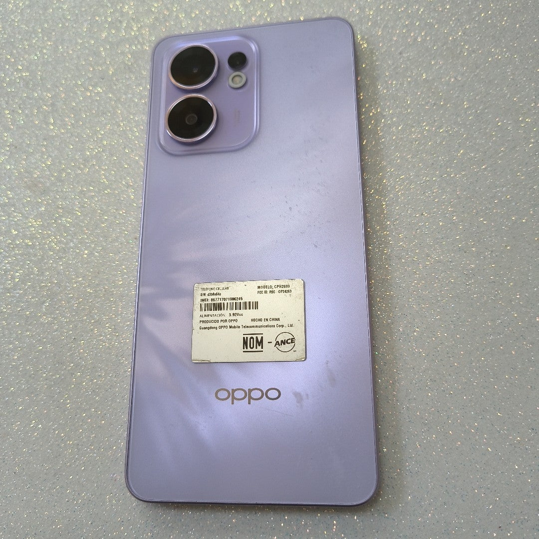 CELULAR OPPO RENO 13F 5G CPH2699 (2025) 256 GB 12 GB RAM (SEMINUEVO)