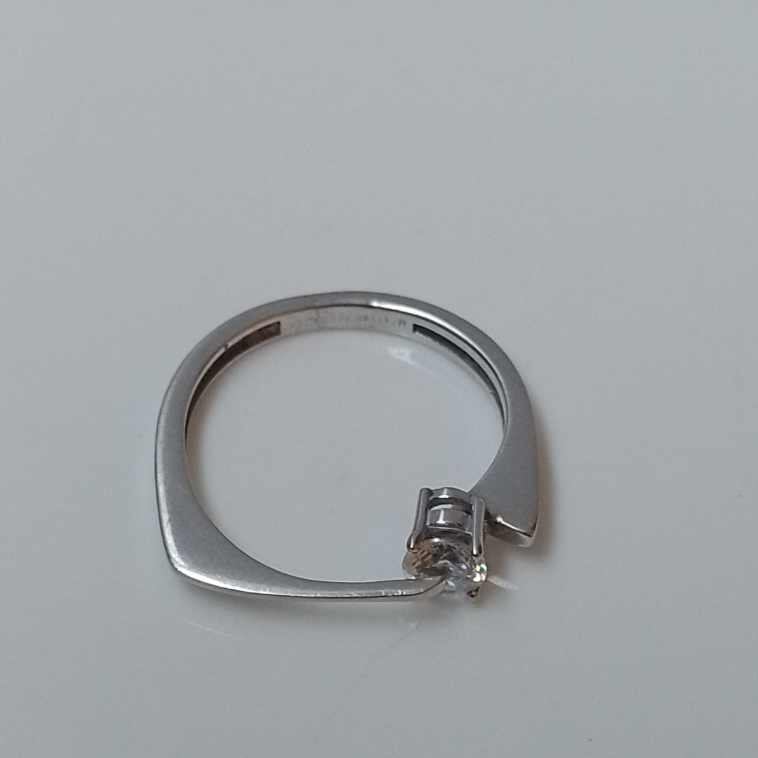 ANILLITO ORO BLANCO 14 K 3.5 GRMS (SEMINUEVO)