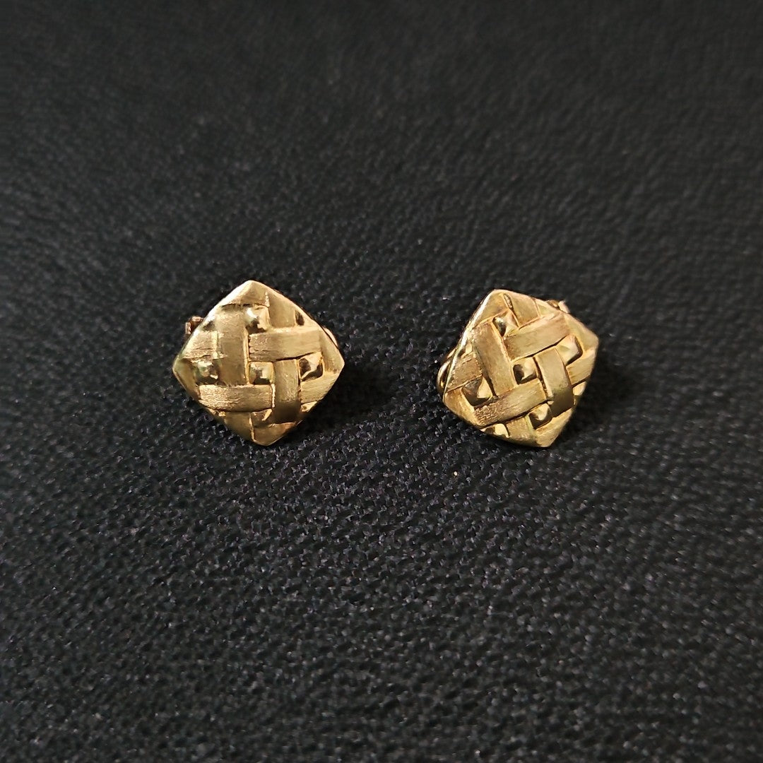 ARETES PAR ORO 10 K 4,10 GRMS (SEMINUEVO)