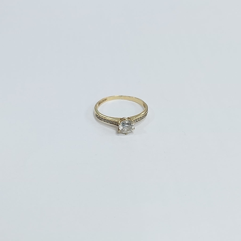 SOLITARIO ORO 14 K 1.4 GRMS (SEMINUEVO)