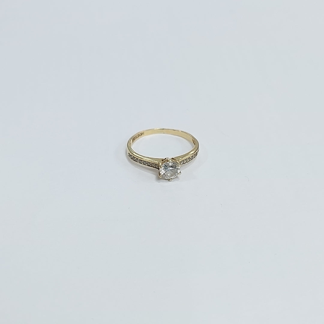 SOLITARIO ORO 14 K 1.4 GRMS (SEMINUEVO)