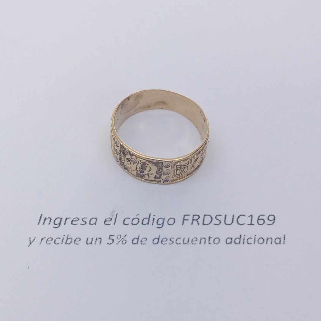 ARGOLLA ORO 14 K 4,00 GRMS (SEMINUEVO)