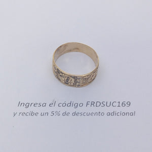 ARGOLLA ORO 14 K 4,00 GRMS (SEMINUEVO)