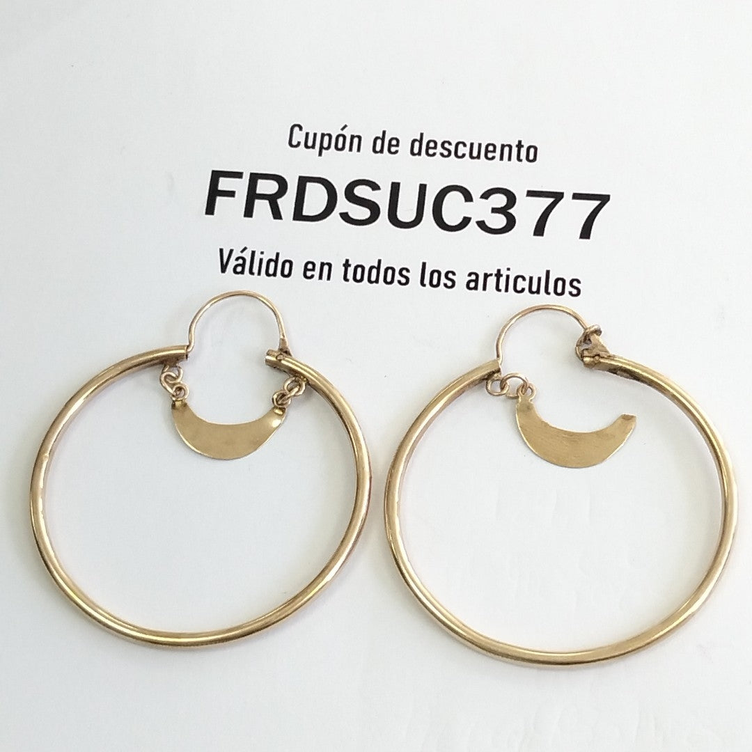 ARRACADAS PAR ORO 8 K 6,60 GRMS (SEMINUEVO)