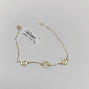PULSERAS DAMA ORO 10K 1.2 (NUEVO)