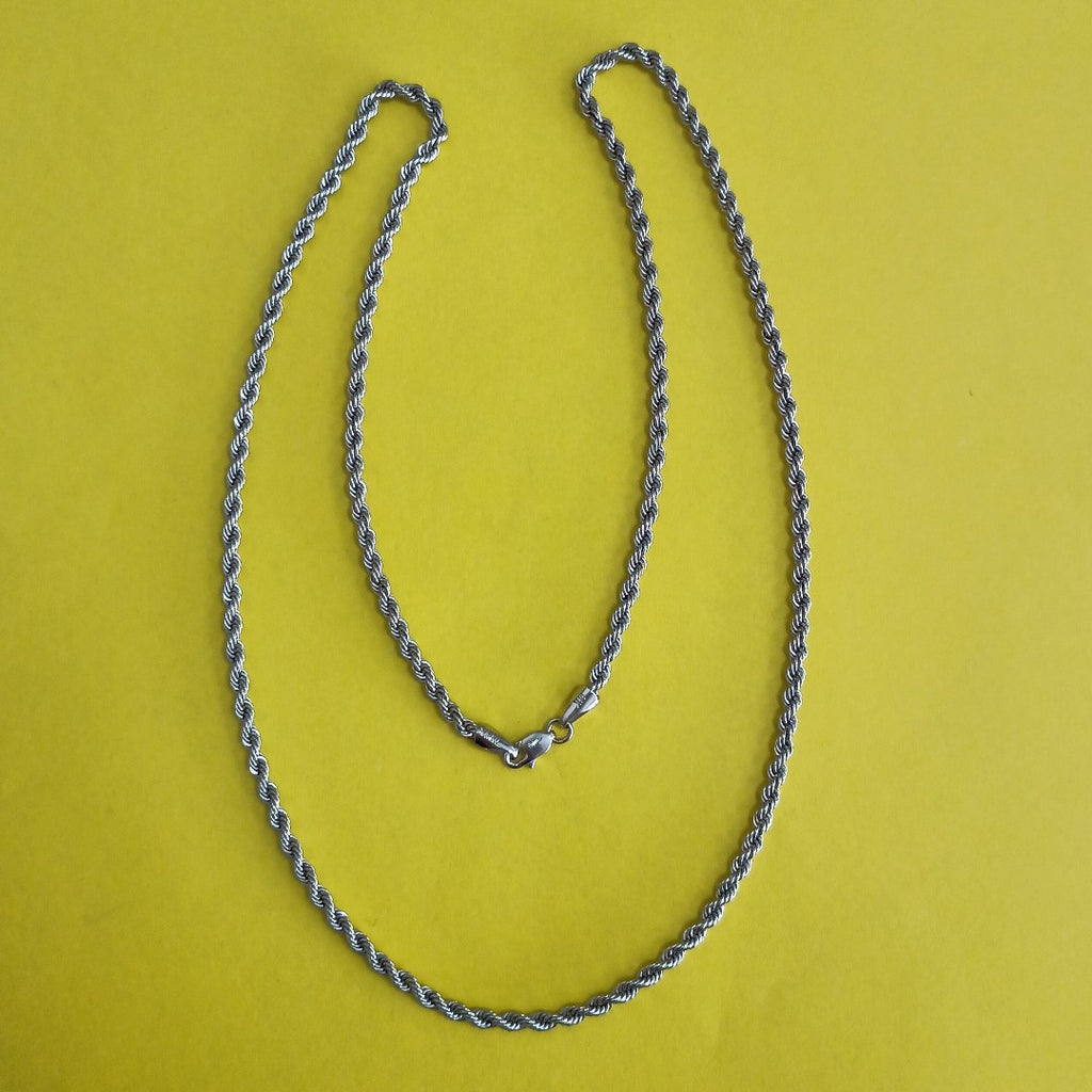 CADENA ORO BLANCO 14 K 4.8 GRMS (SEMINUEVO)