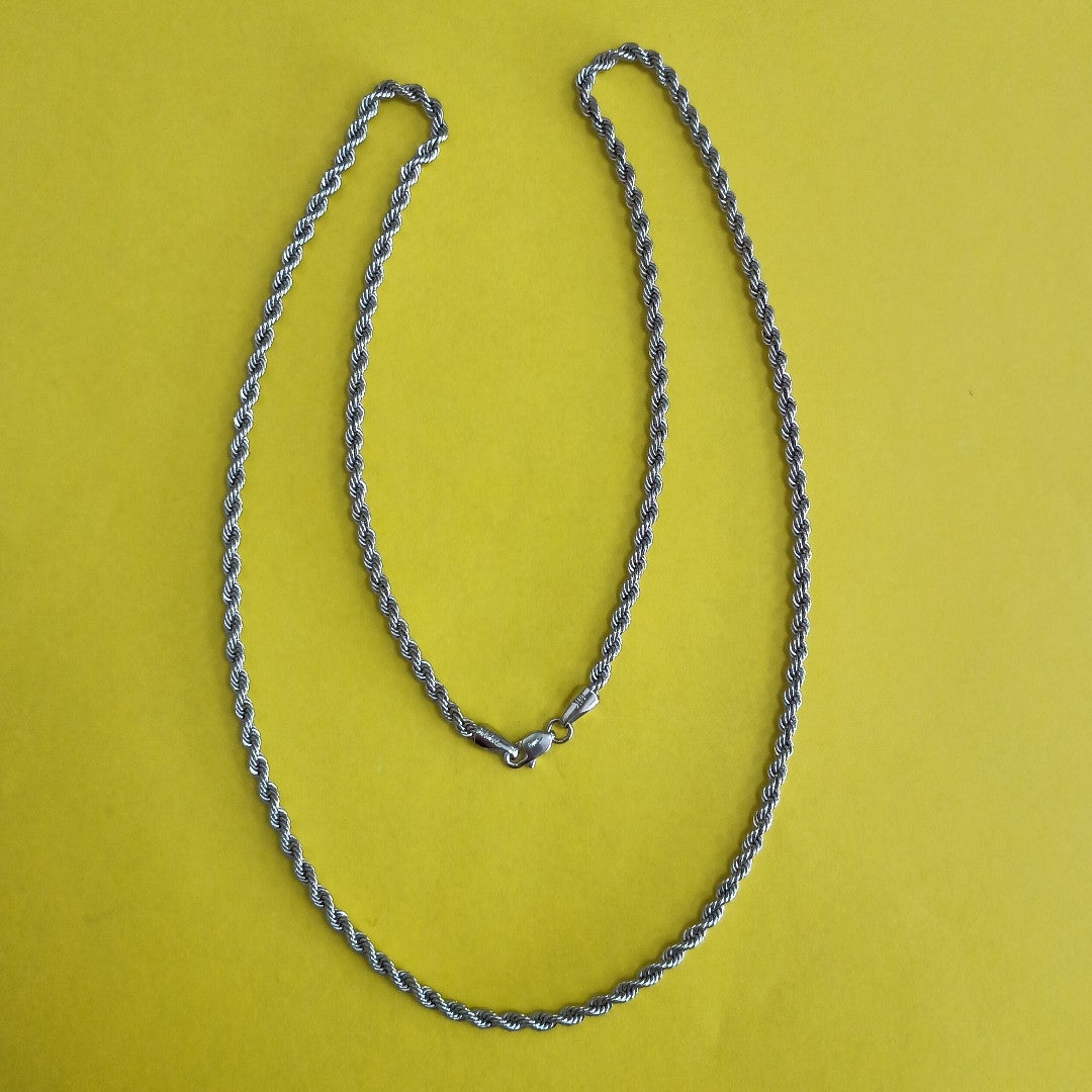 CADENA ORO BLANCO 14 K 4.8 GRMS (SEMINUEVO)