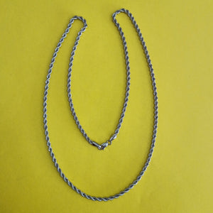 CADENA ORO BLANCO 14 K 4.8 GRMS (SEMINUEVO)