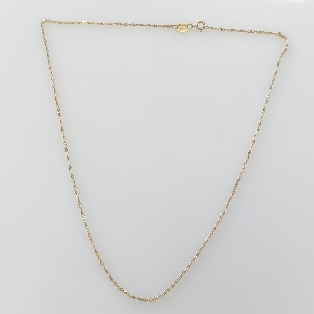 CADENA ORO 10 K 0,80 GRMS (SEMINUEVO)