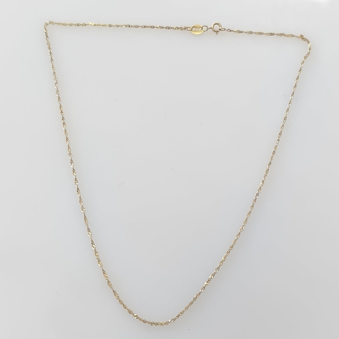 CADENA ORO 10 K 0,80 GRMS (SEMINUEVO)