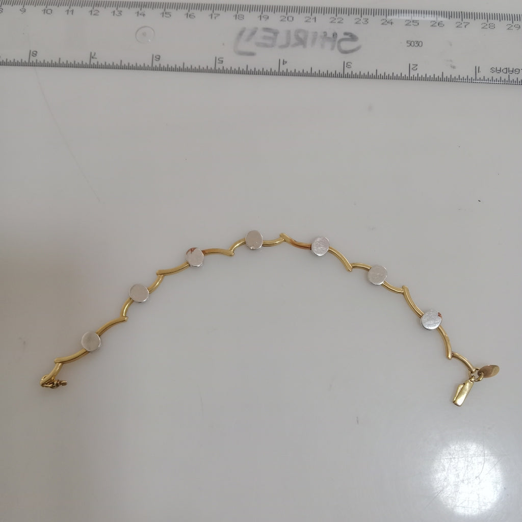 PULSERA ORO 14 K 7,90 GRMS (SEMINUEVO)