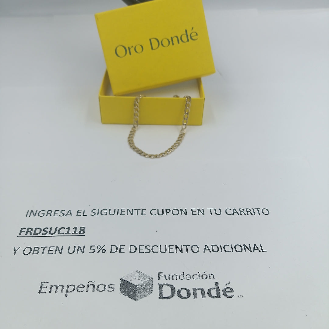 PULSERA ORO 10 K 2.5 GRMS (SEMINUEVO)