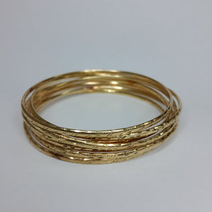SEMANARIO DE PULSERAS ORO 10 K 20,50 GRMS (SEMINUEVO)
