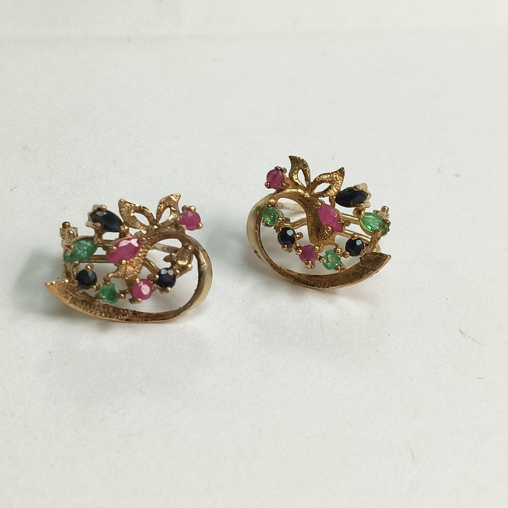ARETES PAR ORO 8 K 4,00 GRMS (SEMINUEVO)