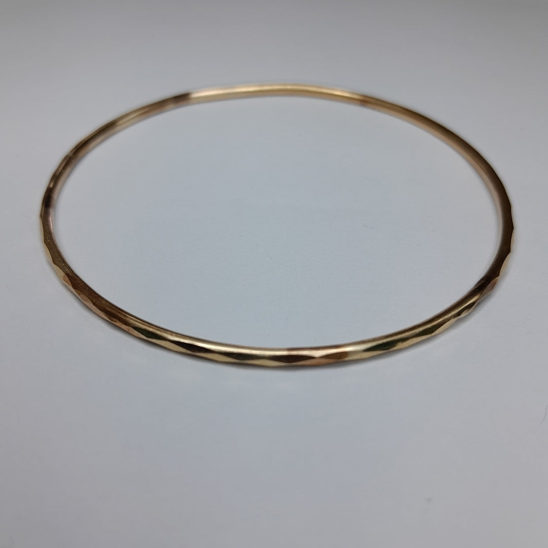 PULSERA RIGIDA ORO 8 K 2.8 GRMS (SEMINUEVO)