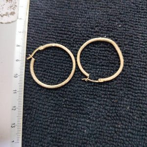 ARRACADAS PAR ORO 14 K 2,50 GRMS (SEMINUEVO)