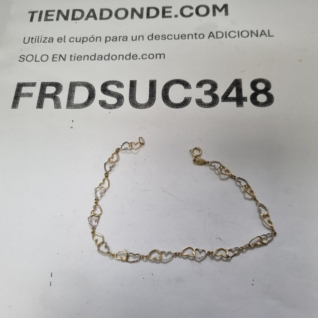PULSERA ORO 14 K 2 GRMS (SEMINUEVO)