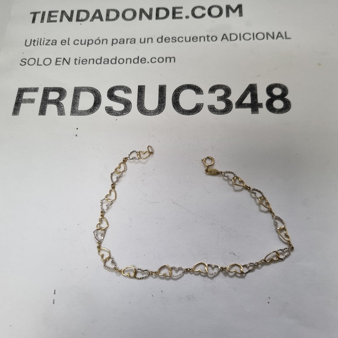 PULSERA ORO 14 K 2 GRMS (SEMINUEVO)