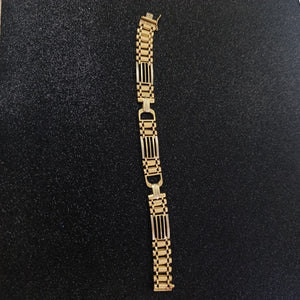 PULSERA ORO,ORO BLANCO 14 K 37,30 GRMS (SEMINUEVO)