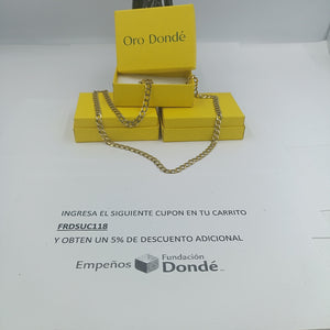CADENA ORO 10 K 17.9 GRMS (SEMINUEVO)