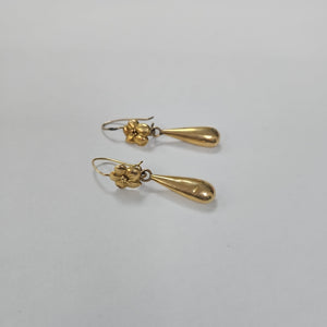 ARETES PAR ORO 14 K 2.7 GRMS (SEMINUEVO)
