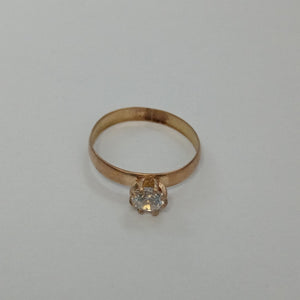 ANILLITO ORO 10 K 0.9 GRMS (SEMINUEVO)