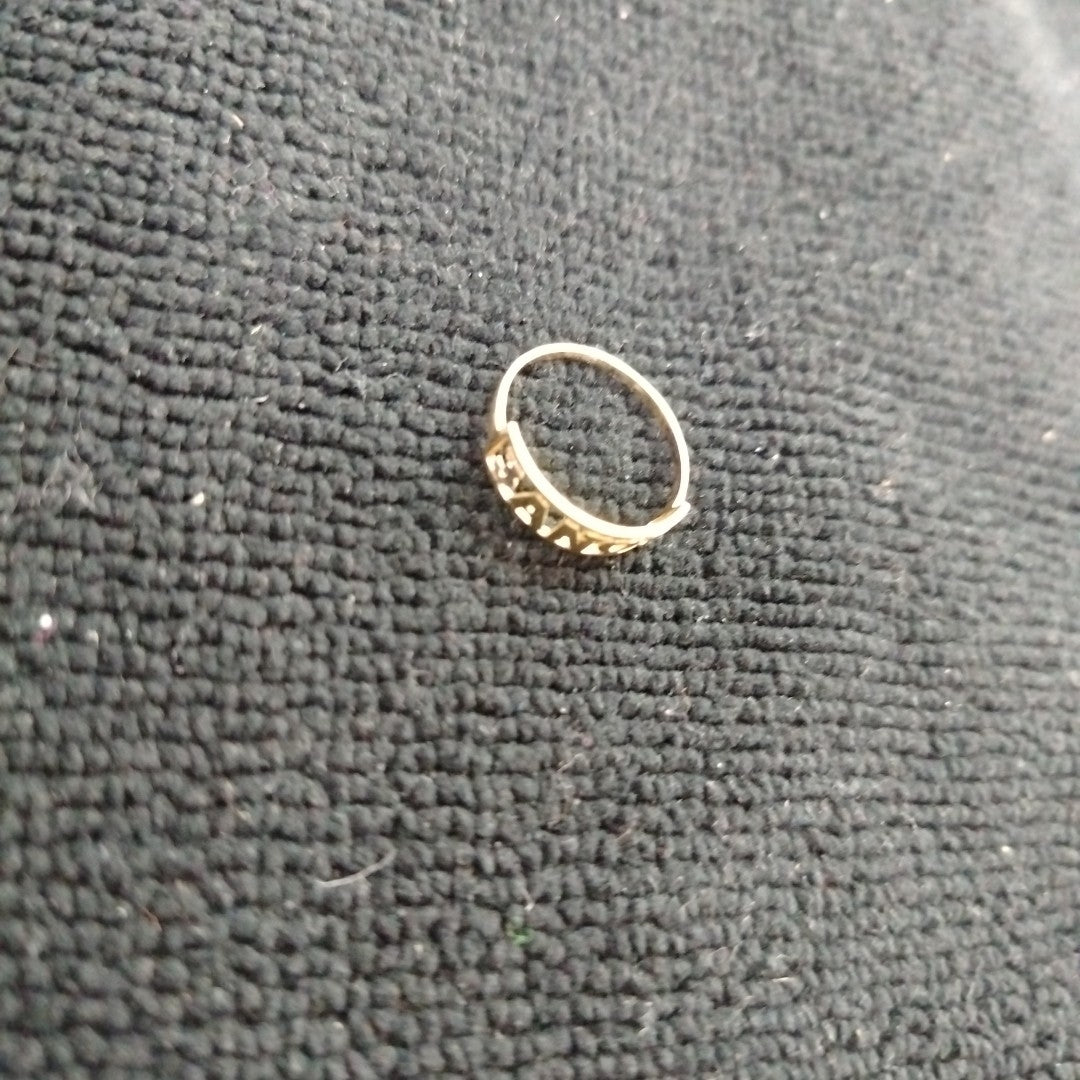 ANILLITO ORO 10 K 0.8 GRMS (SEMINUEVO)